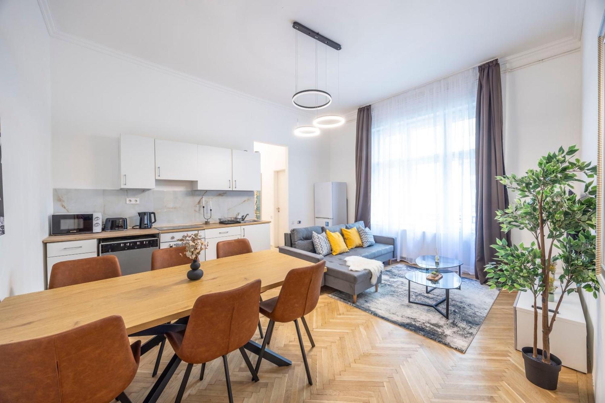 Prime Location & Cozy Central 3Bedrm Apartment Будапешт Экстерьер фото